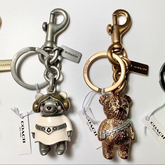 Star Wars X Coach Bears Set of Bag Charms - Picture 5 of 8